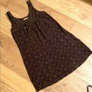 Juicy couture brown terry cloth dress